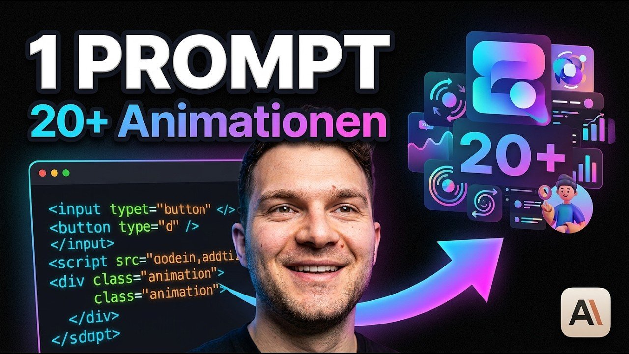 Animationen mit KI erstellen: Ein Prompt, fertige Motion Graphics