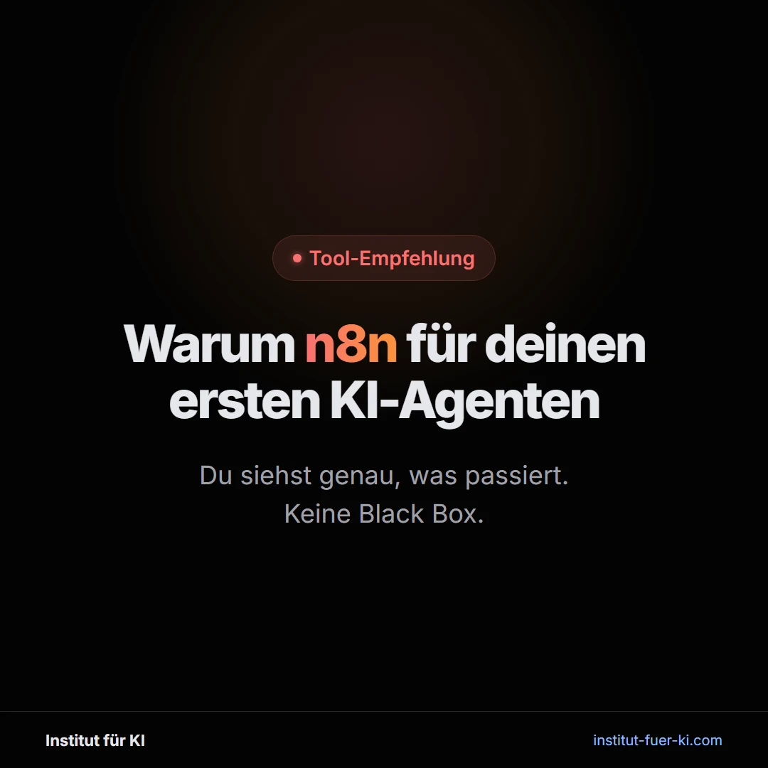 Warum n8n das beste Tool für KI-Agenten ist: Visueller Builder, Logs, flexibel